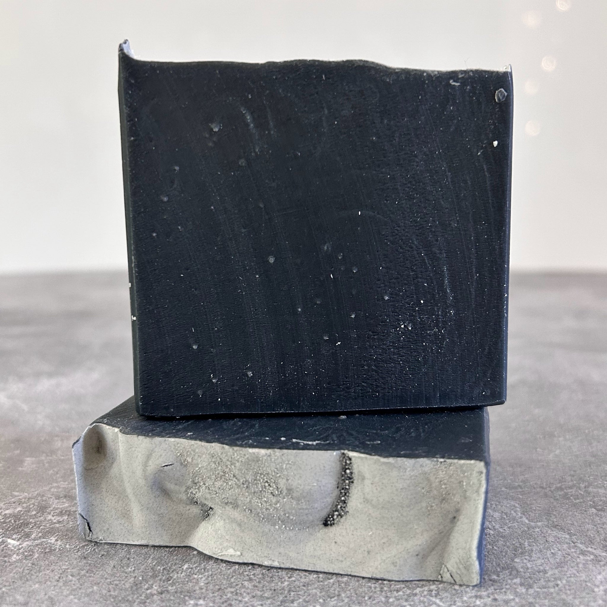 Lemongrass Basil Vegan Soap  with Activated Charcoal - Palm Free