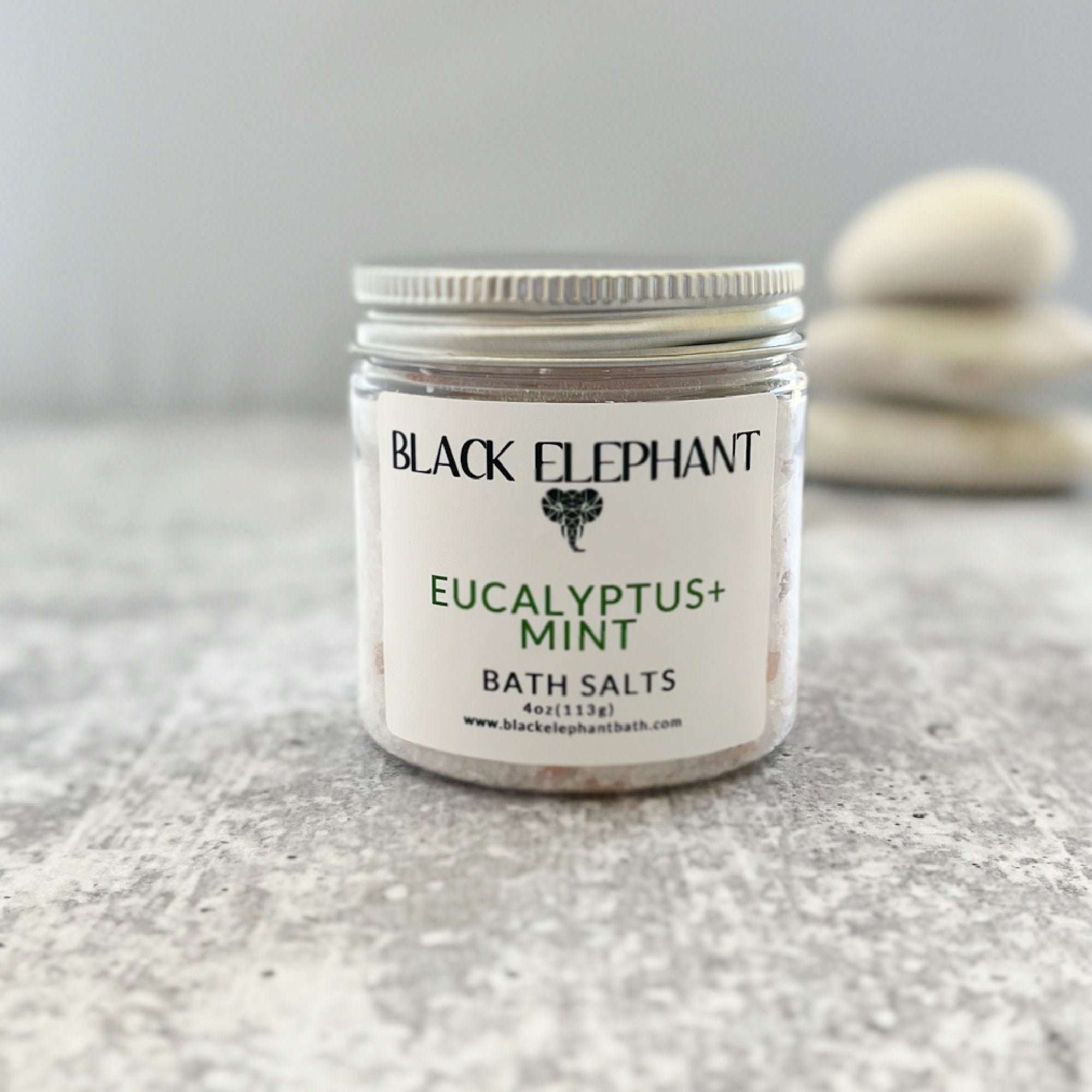 Eucalyptus Mint Bath Salts, Spa Bath, Vegan Bath Salts